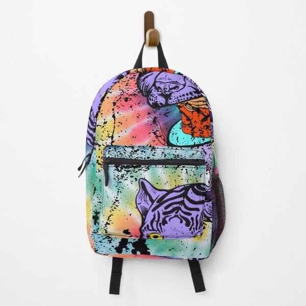 Item preview, Trippy Psychedelic Tiger Person Head Tie Die Grunge designed and sold by jlmcreativeau.