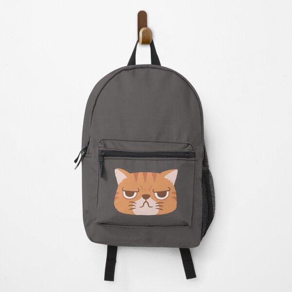 Item preview, Funny Orange Tabby Cat With Grumpy Face designed and sold by rustydoodle.