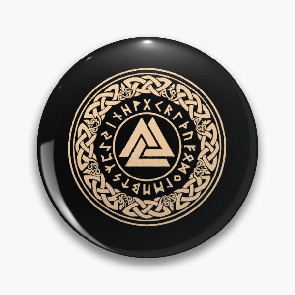 Artikelvorschau, Wikinger-Wolf von Odin Valknut Wikinger-Wolf von Odin Valknut Wikinger-Wolf von Odin Valknut Klassisch. entworfen und verkauft von rasorqlkolat.