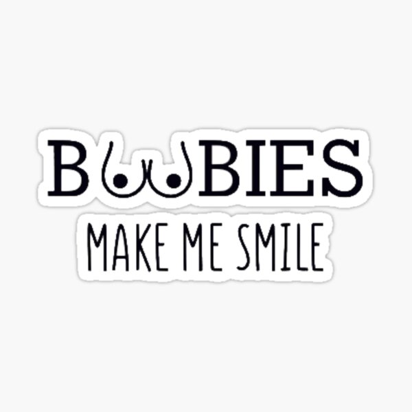 Boobies make me Smile, Peach T-shirt · We the People Clothing · Online  Store Powered by Storenvy