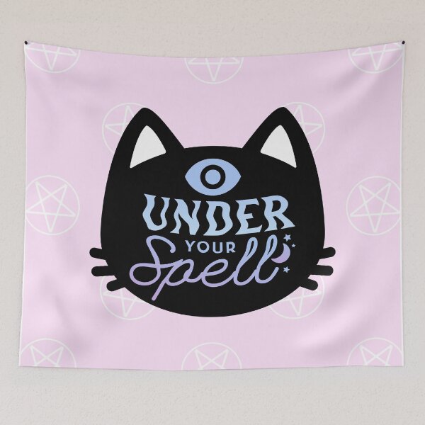 Item preview, Demonic kawaii kitten- Pastel goth designed and sold by Anxatzi.