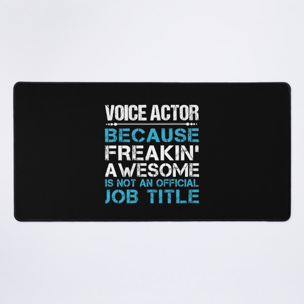 Item preview, Voice Actor T Shirt - Freaking Awesome Gift Item Tee designed and sold by watkinsmat.
