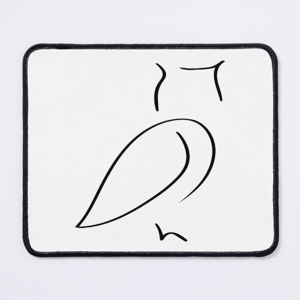 Item preview, Owl Line Art - Minimalist designed and sold by Lineart-Arts.
