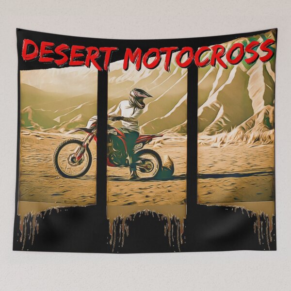 Item preview, Desert Motocross designed and sold by DrawingAndText.