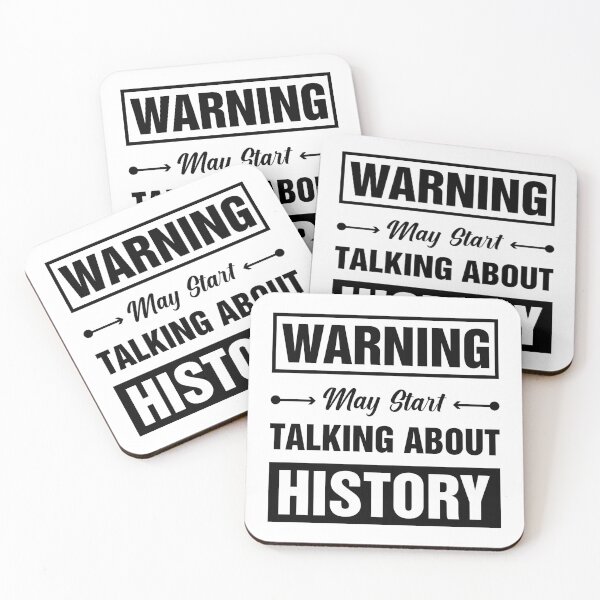 Item preview, Warning May Start Talking  About History - History - History Teacher designed and sold by Smartmerch99.