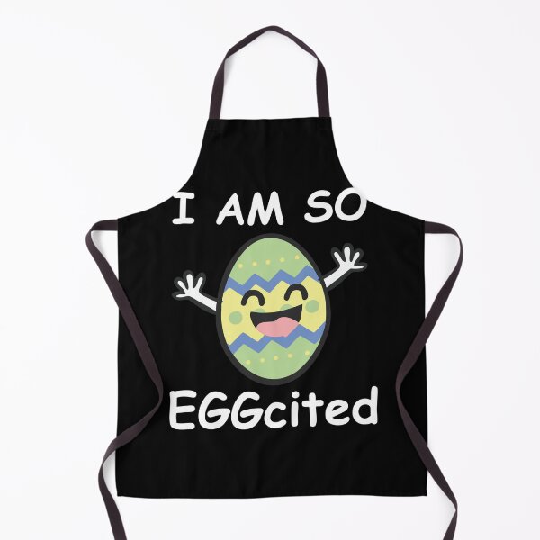 Item preview, I am so EGGcited Funny Easter Bunny Ears for Men Women . Sticker designed and sold by milokzwidder.