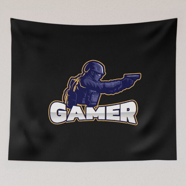 Item preview, Gamer with Midnight Shooter designed and sold by PRIVARSHU.