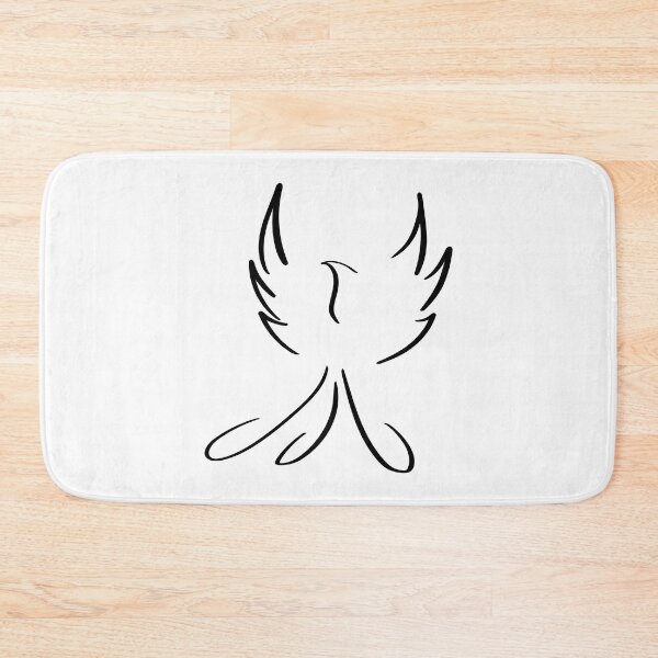Item preview, Phoenix Line Art - Minimalist designed and sold by Zcared.