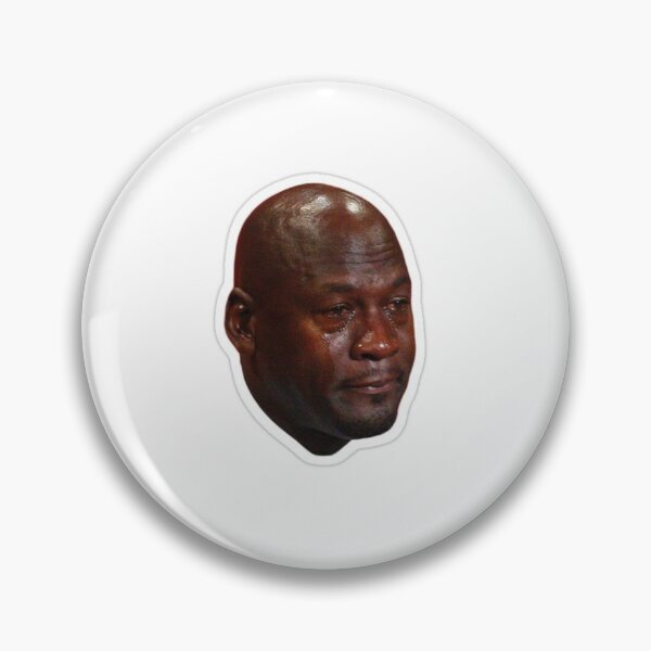 Item preview, Crying Jordan Sticker by Seba designed and sold by Seba95Iulian.
