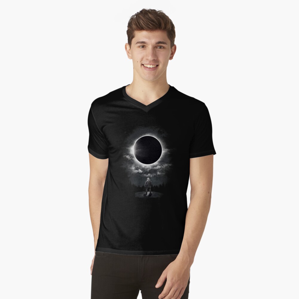 Item preview, V-Neck T-Shirt designed and sold by dandingeroz.