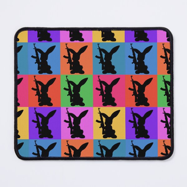 Item preview, Rabbit Gangster Pop Art, easter bunny pop art designed and sold by SKivinta.