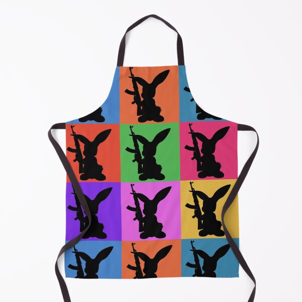 Item preview, Rabbit Gangster Pop Art, easter bunny pop art designed and sold by SKivinta.