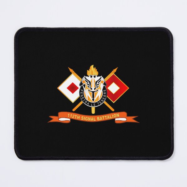 Item preview, 112th Signal Battalion w Signal Branch - Br - Ribbon X 300 designed and sold by PaulaJimen8056.