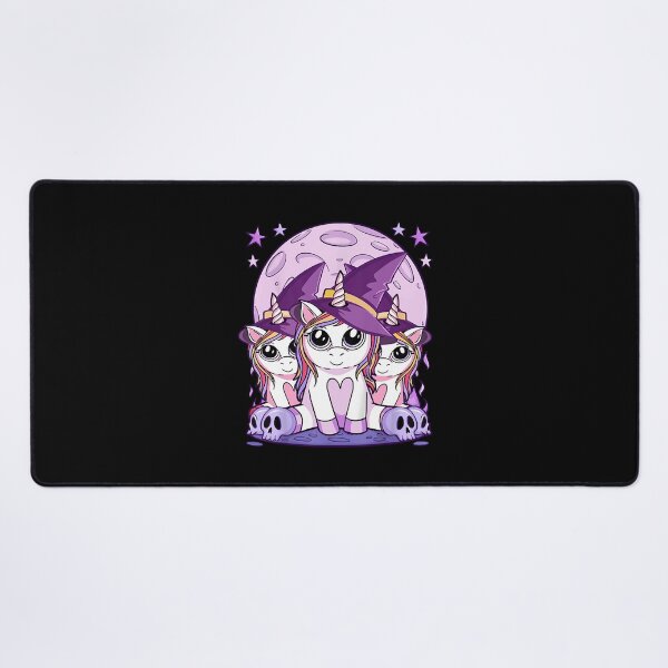 Item preview, Cute Halloween Witchy Unicorn Anime Kawaii Girls Women designed and sold by KristenWer8399.
