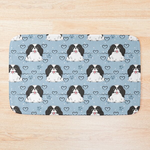 Item preview, LOVE Black and White Japanese Chin designed and sold by Lulupainting.
