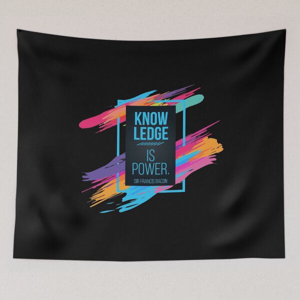 Item preview, Knowledge is power. designed and sold by Designhood82.