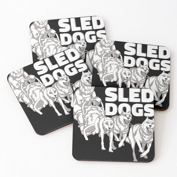 Item preview, I Love My Sled Dogs In The Snow Dog Sled designed and sold by JennaroseSe.