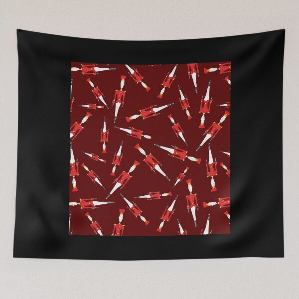 Item preview, Nutcracker Pattern - Dark Red Sleeveless Top designed and sold by milokzwidder.
