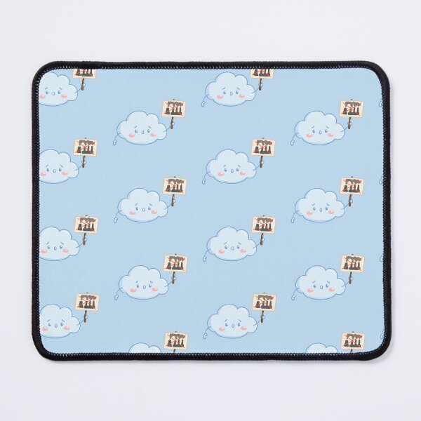 Item preview, Cute Kawaii Protesting Cloud designed and sold by NicoletaDesigns.