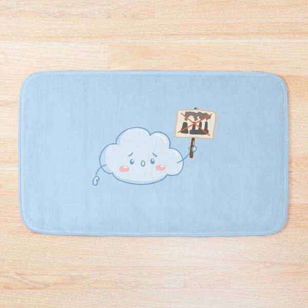 Item preview, Cute Kawaii Protesting Cloud designed and sold by NicoletaDesigns.