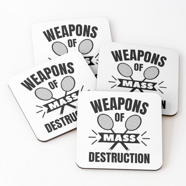 Item preview, Badminton: Weapons of mass destruction designed and sold by TheGreenGoat.