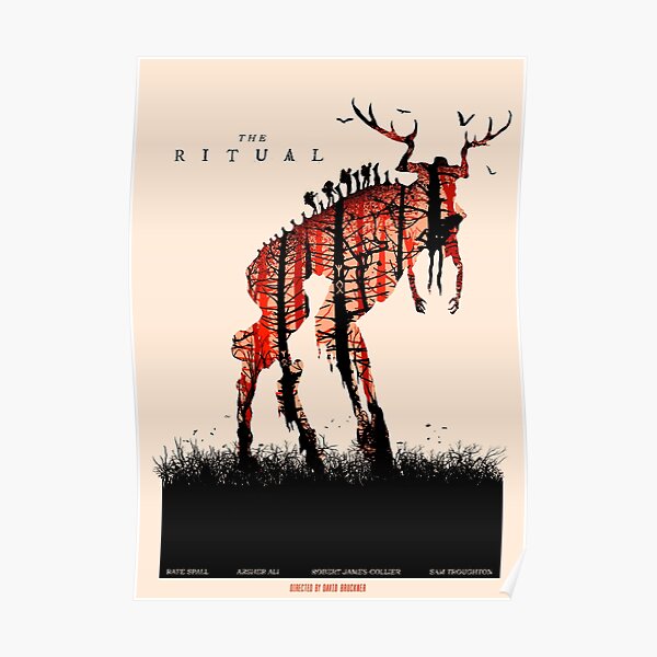 The ritual movie minimalist poster Poster