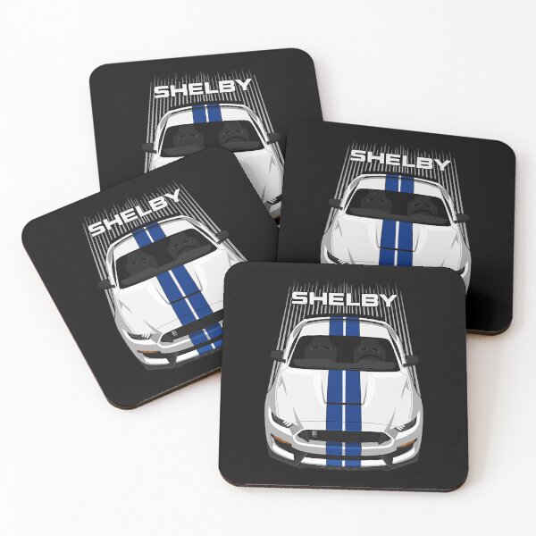 Item preview, Ford Mustang Shelby GT350 2015 - 2020 - White - Blue Stripes  designed and sold by CaitlynMy22201.