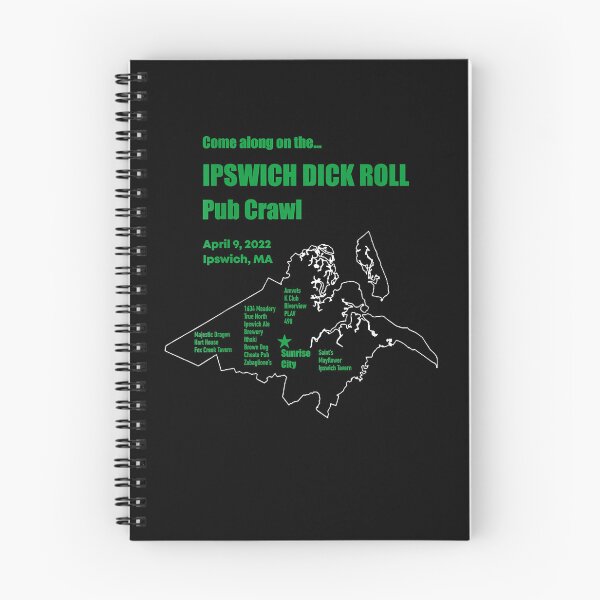 Item preview, 42 NORTH Ipswich Pub Crawl T-Shirt designed and sold by reuhlucban.