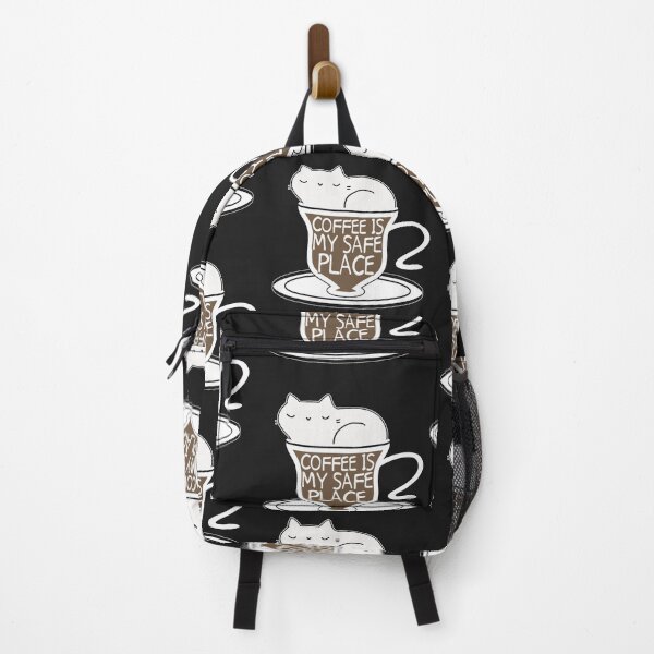 Item preview, Coffee is My Safe Place - Cat in A Mug designed and sold by slicksdesigns.