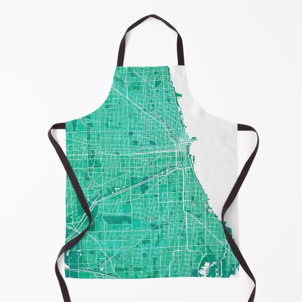 Item preview, Chicago City Map of Illinois, USA - Watercolor designed and sold by deMAP.