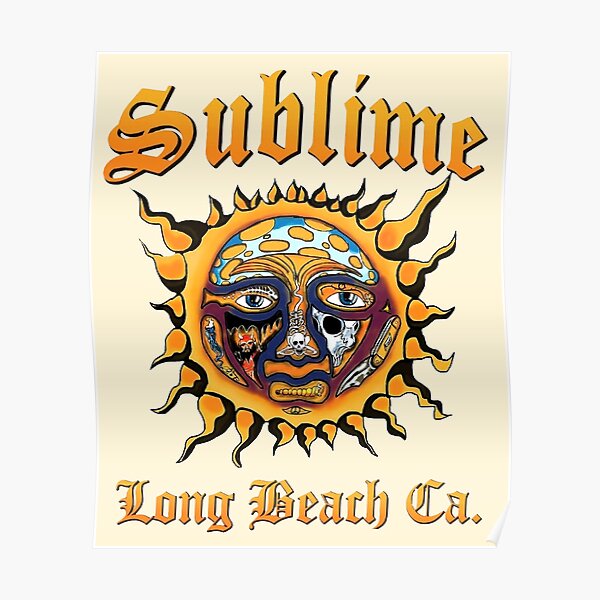 Band Sublimes Long Beach CA Poster
