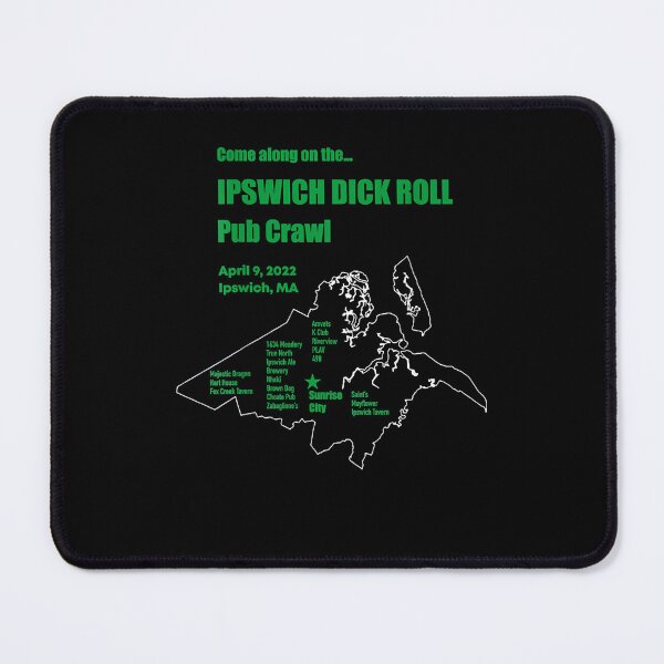 Item preview, 42 NORTH Ipswich Pub Crawl T-Shirt designed and sold by reuhlucban.