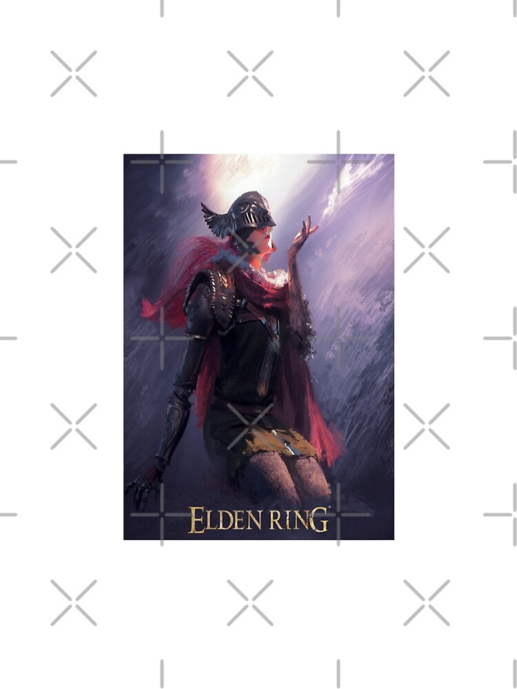 Imagen 5 de 5, Camiseta gráfica con la obra Convence Acción Juego de rol Humor Elden Ring Mujeres Vintage, diseñada y vendida por GenevieBetynFry.