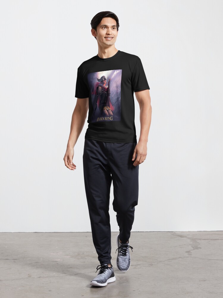 Imagen 5 de 7, Camiseta deportiva con la obra Convence Acción Juego de rol Humor Elden Ring Mujeres Vintage, diseñada y vendida por GenevieBetynFry.