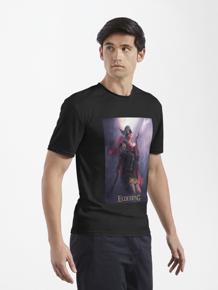 Imagen 3 de 7, Camiseta deportiva con la obra Convence Acción Juego de rol Humor Elden Ring Mujeres Vintage, diseñada y vendida por GenevieBetynFry.