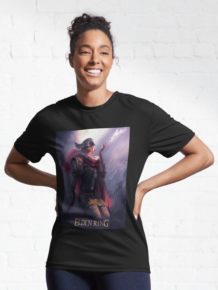 Imagen 6 de 7, Camiseta deportiva con la obra Convence Acción Juego de rol Humor Elden Ring Mujeres Vintage, diseñada y vendida por GenevieBetynFry.