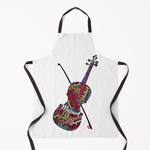 Item preview, Classical Music Composers Violin Word Art designed and sold by ibarrbeat.