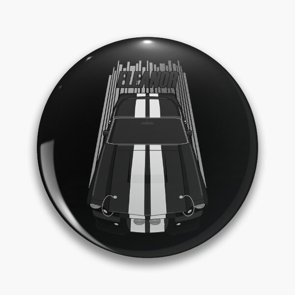 Item preview, Ford Mustang Shelby GT500 Eleanor 1967 Fastback - Black and White Stripes  designed and sold by CaitlynMy22201.