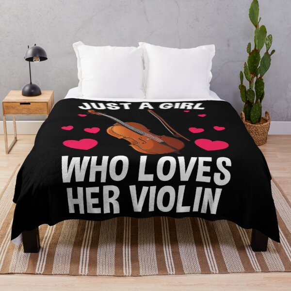 Item preview, Just A Girl Who Loves Her Violin - Violin Player designed and sold by ibarrbeat.