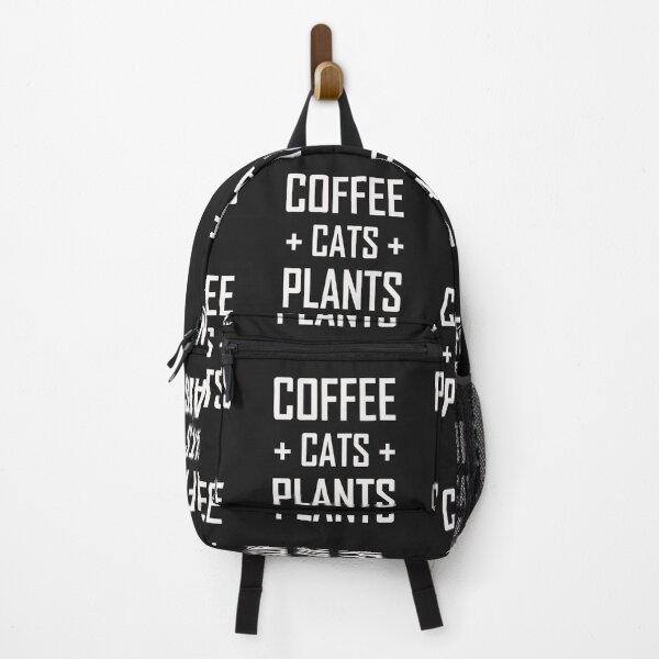 Item preview, Coffee + Cats + Plants designed and sold by slicksdesigns.