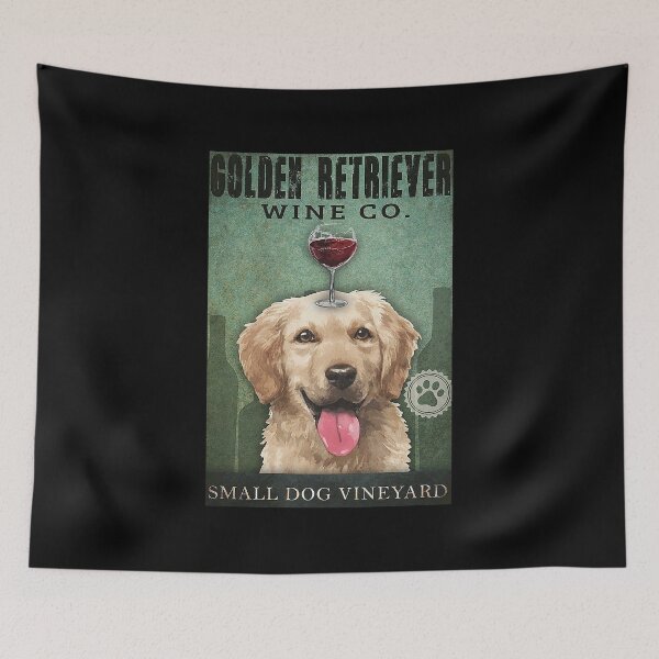 Artikelvorschau, Geschenk für Liebhaber des goldenen Hundes des Weins entworfen und verkauft von Douglafa.