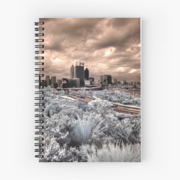 Item preview, Perth city from Kings Park IR designed and sold by BigAndRed.