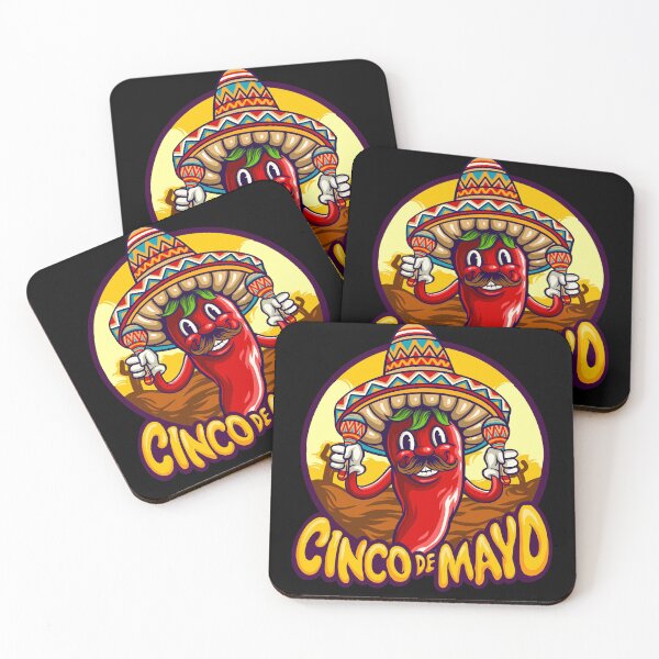 Item preview, Cinco De Mayo Mexican Chilli Playing Maracas designed and sold by Fabvity.