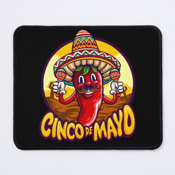 Item preview, Cinco De Mayo Mexican Chilli Playing Maracas designed and sold by Fabvity.