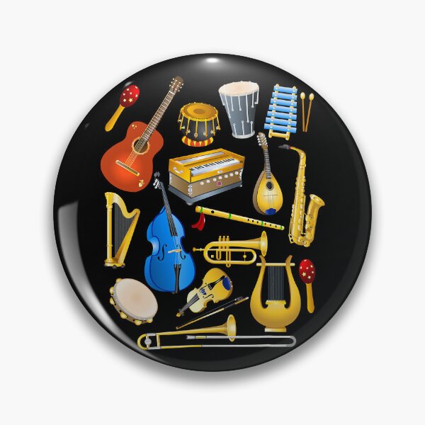 Item preview, Cute Little Boys Musical Instruments Fans designed and sold by ibarrbeat.