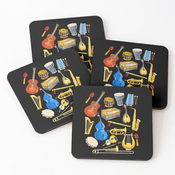 Item preview, Cute Little Boys Musical Instruments Fans designed and sold by ibarrbeat.