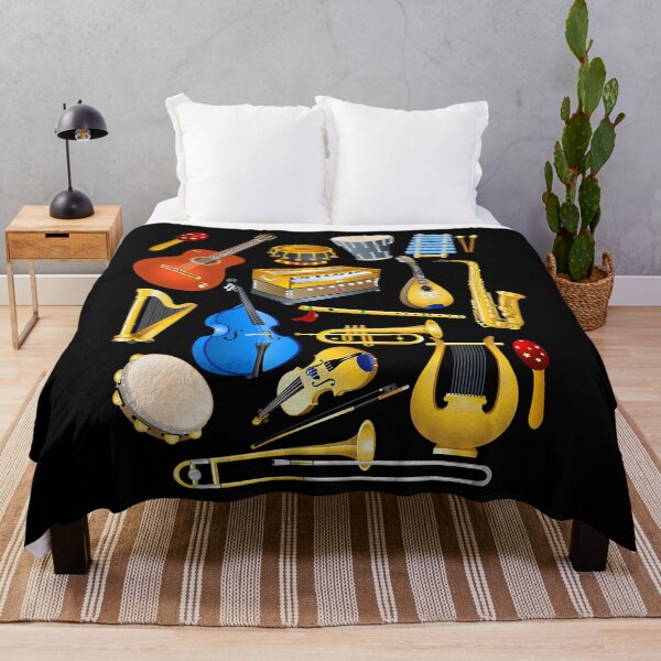 Item preview, Cute Little Boys Musical Instruments Fans designed and sold by ibarrbeat.