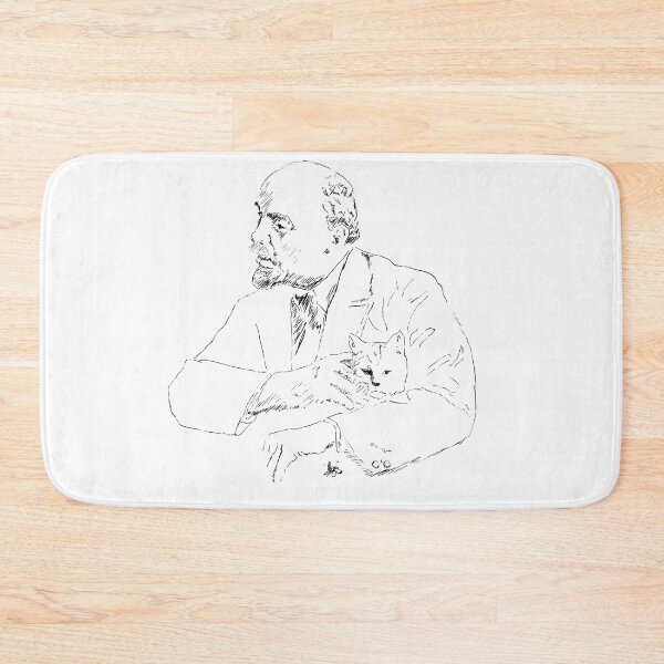 Item preview, Lenin with his cat designed and sold by Volkanicworx.