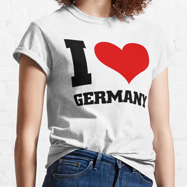 T-Shirt Funshirt Shirt I Love Hamburg Fun Gag Liebe Luv Stadt Skyline Geschenk 