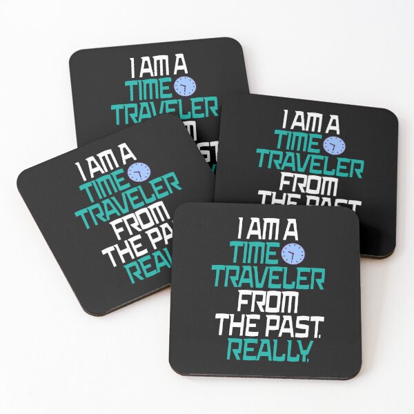 Item preview, I am a time traveler from the past. Really. designed and sold by studiohfy.
